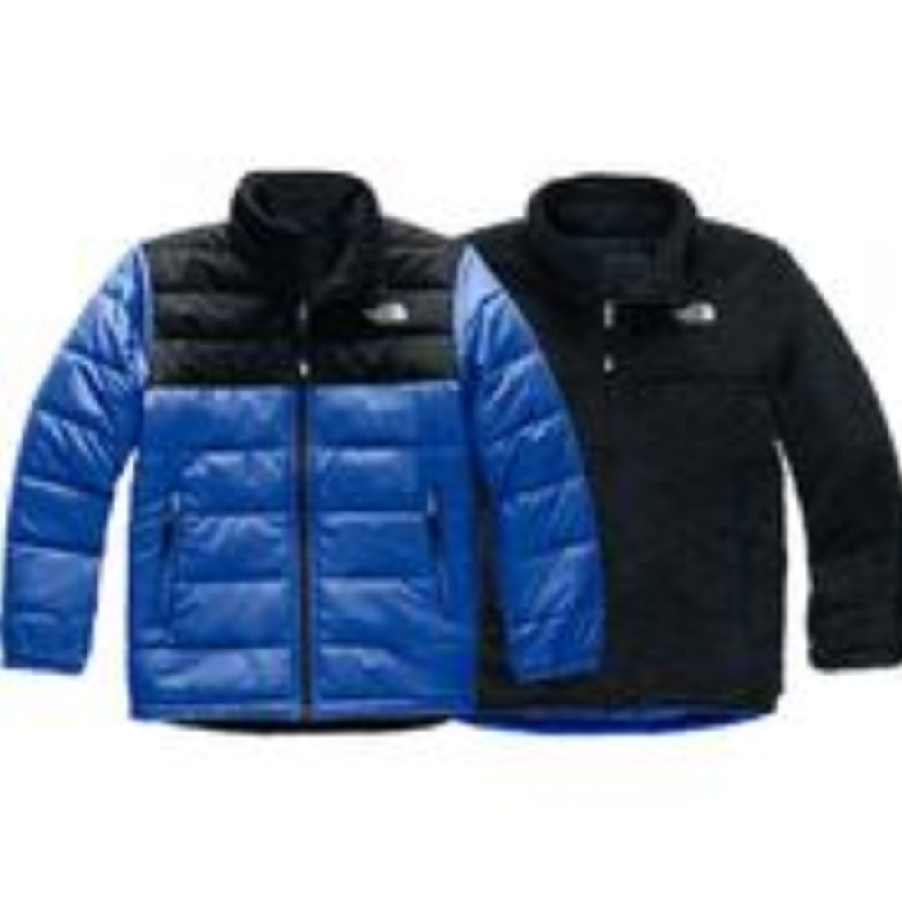 Boy's L (14/16) North Face Reversible Mt. Chimbo Full-Zip Jacket